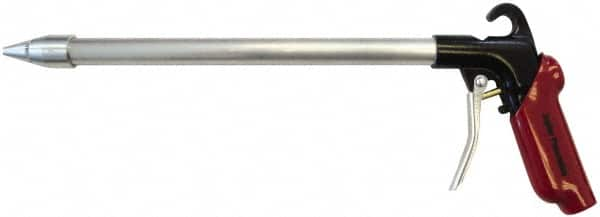 Value Collection - 120 Max psi Whisper Jet Pistol Grip Blow Gun - 1/4 NPT Inlet, 12" Tube Length, Aluminum - Benchmark Tooling