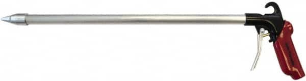 Value Collection - 120 Max psi Whisper Jet Pistol Grip Blow Gun - 1/4 NPT Inlet, 18" Tube Length, Aluminum - Benchmark Tooling