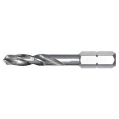 Stubby High Speed Drill Bit 1/4″ Drive 3/32″ × 1.41″ Oal - Benchmark Tooling