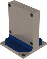 Jergens - 19.685" Square Fixture Column - Flat Plate Surface, Steel, 20" Base Width x 20" Base Length - Benchmark Tooling