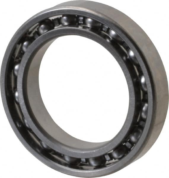 SKF - 17mm Bore Diam, 26mm OD, Open Thin Section Radial Ball Bearing - 5mm Wide, 1 Row, Round Bore, 209 Lb Static Capacity, 378 Lb Dynamic Capacity - Benchmark Tooling