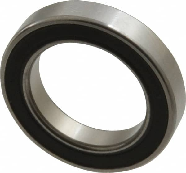 SKF - 17mm Bore Diam, 26mm OD, Double Seal Thin Section Radial Ball Bearing - 5mm Wide, 1 Row, Round Bore, 209 Lb Static Capacity, 378 Lb Dynamic Capacity - Benchmark Tooling