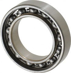 SKF - 20mm Bore Diam, 32mm OD, Open Thin Section Radial Ball Bearing - 7mm Wide, 1 Row, Round Bore, 337 Lb Static Capacity, 607 Lb Dynamic Capacity - Benchmark Tooling