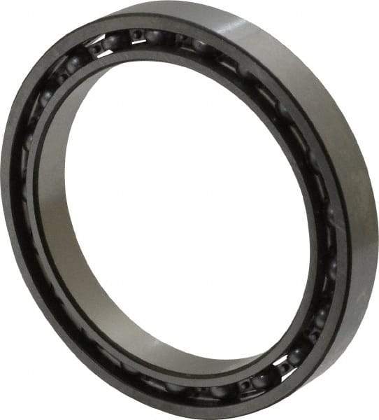 SKF - 40mm Bore Diam, 52mm OD, Open Thin Section Radial Ball Bearing - 7mm Wide, 1 Row, Round Bore, 776 Lb Static Capacity, 1,110 Lb Dynamic Capacity - Benchmark Tooling