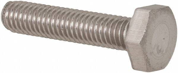 Value Collection - M3x0.50mm Metric Coarse, 14mm Length Under Head Hex Head Cap Screw - Fully Threaded, Grade 18-8 & Austenitic A2 Stainless Steel, Uncoated, 5.5mm Hex - Benchmark Tooling