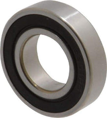 SKF - 12mm Bore Diam, 24mm OD, Double Seal Thin Section Radial Ball Bearing - 6mm Wide, 1 Row, Round Bore, 220 Lb Static Capacity, 506 Lb Dynamic Capacity - Benchmark Tooling