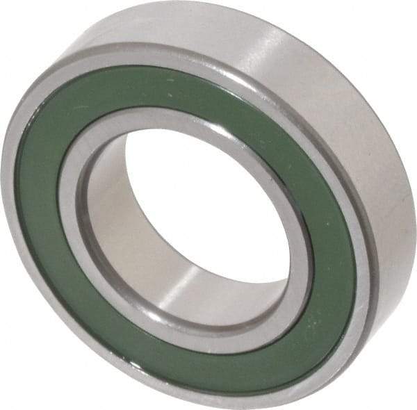 SKF - 15mm Bore Diam, 28mm OD, Double Seal Thin Section Radial Ball Bearing - 7mm Wide, 1 Row, Round Bore, 459 Lb Static Capacity, 906 Lb Dynamic Capacity - Benchmark Tooling