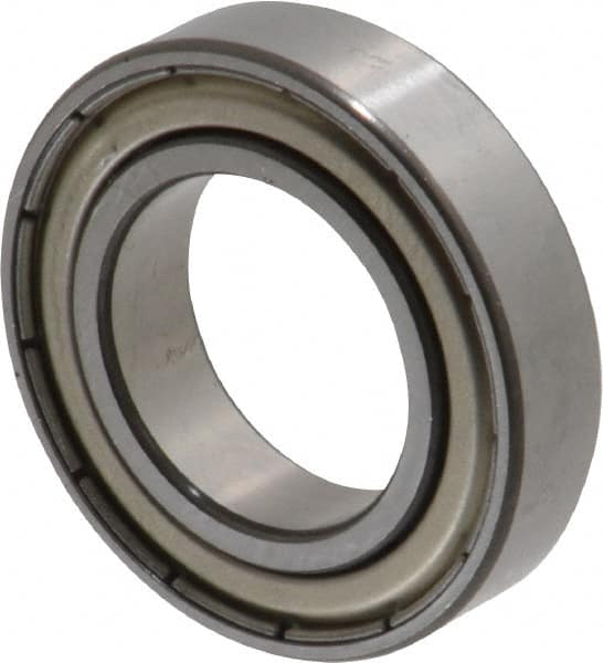 SKF - 17mm Bore Diam, 30mm OD, Double Shield Thin Section Radial Ball Bearing - 7mm Wide, 1 Row, Round Bore, 522 Lb Static Capacity, 980 Lb Dynamic Capacity - Benchmark Tooling