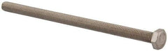 Value Collection - M8x1.25mm Metric Coarse, 140mm Length Under Head Hex Head Cap Screw - Fully Threaded, Grade 18-8 & Austenitic A2 Stainless Steel, Uncoated, 13mm Hex - Benchmark Tooling