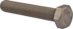 Value Collection - M12x1.75mm Metric Coarse, 70mm Length Under Head Hex Head Cap Screw - Fully Threaded, Grade 18-8 & Austenitic A2 Stainless Steel, Uncoated, 19mm Hex - Benchmark Tooling