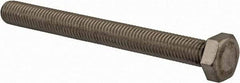 Value Collection - M12x1.75mm Metric Coarse, 120mm Length Under Head Hex Head Cap Screw - Fully Threaded, Grade 18-8 & Austenitic A2 Stainless Steel, Uncoated, 19mm Hex - Benchmark Tooling