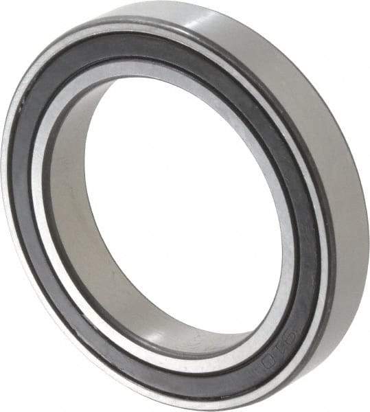 SKF - 50mm Bore Diam, 72mm OD, Double Seal Thin Section Radial Ball Bearing - 12mm Wide, 1 Row, Round Bore, 2,340 Lb Static Capacity, 3,280 Lb Dynamic Capacity - Benchmark Tooling