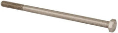 Value Collection - M6x1.00mm Metric Coarse, 110mm Length Under Head Hex Head Cap Screw - Partially Threaded, Grade 18-8 & Austenitic A2 Stainless Steel, Uncoated, 10mm Hex - Benchmark Tooling