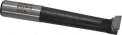 Borite - 11/16" Min Bore Diam, 2-13/16" Max Bore Depth, 5/8 Shank Diam, Boring Bar - Right Hand Cut, Carbide-Tipped, Black Oxide Finish - Exact Industrial Supply