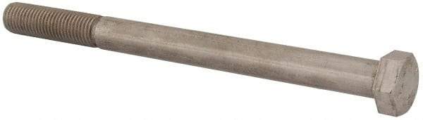 Value Collection - M20x2.50mm Metric Coarse, 250mm Length Under Head Hex Head Cap Screw - Partially Threaded, Grade 18-8 & Austenitic A2 Stainless Steel, Uncoated, 30mm Hex - Benchmark Tooling