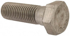 Value Collection - M24x3.00mm Metric Coarse, 75mm Length Under Head Hex Head Cap Screw - Partially Threaded, Grade 18-8 & Austenitic A2 Stainless Steel, Uncoated, 36mm Hex - Benchmark Tooling