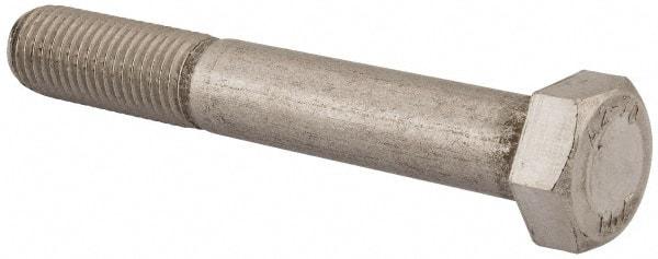 Value Collection - M24x3.00mm Metric Coarse, 160mm Length Under Head Hex Head Cap Screw - Partially Threaded, Grade 18-8 & Austenitic A2 Stainless Steel, Uncoated, 36mm Hex - Benchmark Tooling