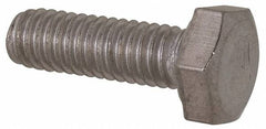 Value Collection - M4x0.70mm Metric Coarse, 12mm Length Under Head Hex Head Cap Screw - Fully Threaded, Grade 316 & Austenitic A4 Stainless Steel, Uncoated, 7mm Hex - Benchmark Tooling