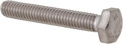 Value Collection - M4x0.70mm Metric Coarse, 25mm Length Under Head Hex Head Cap Screw - Fully Threaded, Grade 316 & Austenitic A4 Stainless Steel, Uncoated, 7mm Hex - Benchmark Tooling