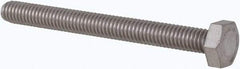 Value Collection - M4x0.70mm Metric Coarse, 40mm Length Under Head Hex Head Cap Screw - Fully Threaded, Grade 316 & Austenitic A4 Stainless Steel, Uncoated, 7mm Hex - Benchmark Tooling