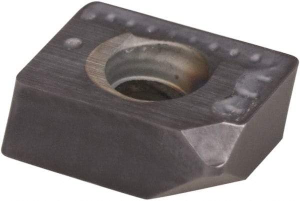 Tungaloy - XXMU08T204 MJ Grade AH120 Carbide Milling Insert - 2.78mm Thick, 0.4mm Corner Radius - Benchmark Tooling