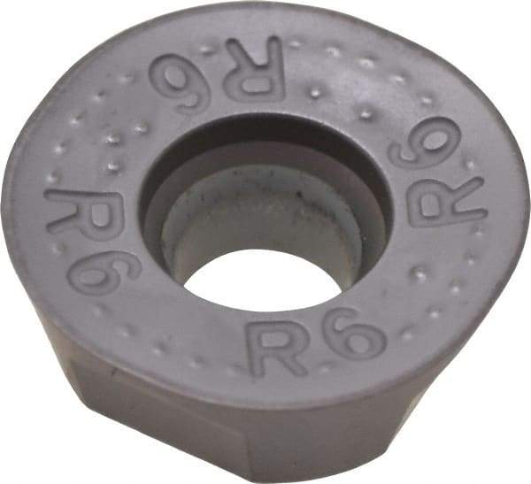 Tungaloy - RDMT1204 MJ Grade AH120 Carbide Milling Insert - TiAlN Finish, 4.76mm Thick, 1/2" Inscribed Circle, 6mm Corner Radius - Benchmark Tooling