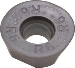 Tungaloy - RDMT1204 MJ Grade AH120 Carbide Milling Insert - TiAlN Finish, 4.76mm Thick, 1/2" Inscribed Circle, 6mm Corner Radius - Benchmark Tooling