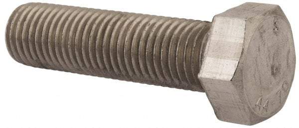 Value Collection - M24x3.00mm Metric Coarse, 90mm Length Under Head Hex Head Cap Screw - Fully Threaded, Grade 316 & Austenitic A4 Stainless Steel, Uncoated, 36mm Hex - Benchmark Tooling