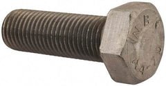 Value Collection - M30x3.50mm Metric Coarse, 90mm Length Under Head Hex Head Cap Screw - Fully Threaded, Grade 316 & Austenitic A4 Stainless Steel, Uncoated, 46mm Hex - Benchmark Tooling