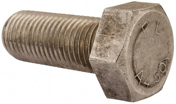 Value Collection - M36x4.00mm Metric Coarse, 90mm Length Under Head Hex Head Cap Screw - Fully Threaded, Grade 316 & Austenitic A4 Stainless Steel, Uncoated, 55mm Hex - Benchmark Tooling