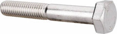 Value Collection - M10x1.50mm Metric Coarse, 65mm Length Under Head Hex Head Cap Screw - Partially Threaded, Grade 316 & Austenitic A4 Stainless Steel, Uncoated, 17mm Hex - Benchmark Tooling