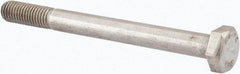 Value Collection - M10x1.50mm Metric Coarse, 110mm Length Under Head Hex Head Cap Screw - Partially Threaded, Grade 316 & Austenitic A4 Stainless Steel, Uncoated, 17mm Hex - Benchmark Tooling