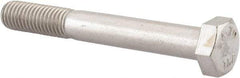 Value Collection - M12x1.75mm Metric Coarse, 90mm Length Under Head Hex Head Cap Screw - Partially Threaded, Grade 316 & Austenitic A4 Stainless Steel, Uncoated, 19mm Hex - Benchmark Tooling