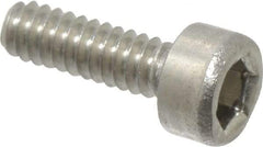 Value Collection - M1.6x0.35 Metric Coarse Hex Socket Drive, Socket Cap Screw - Grade 18-8 & Austenitic A2 Stainless Steel, Uncoated, Fully Threaded, 5mm Length Under Head - Benchmark Tooling