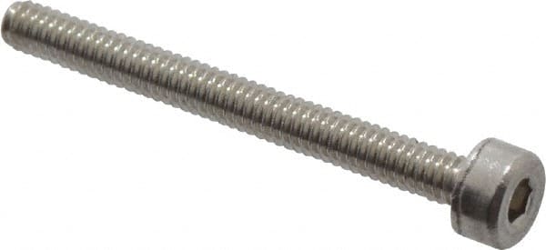 Value Collection - M2x0.40 Metric Coarse Hex Socket Drive, Socket Cap Screw - Grade 18-8 & Austenitic A2 Stainless Steel, Uncoated, Partially Threaded, 20mm Length Under Head - Benchmark Tooling