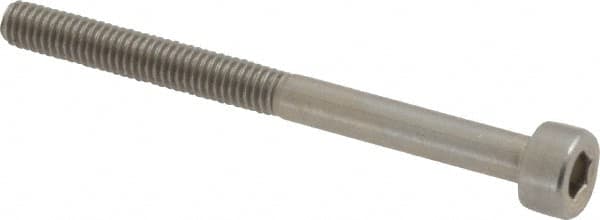 Value Collection - M3x0.50 Metric Coarse Hex Socket Drive, Socket Cap Screw - Grade 18-8 & Austenitic A2 Stainless Steel, Uncoated, Partially Threaded, 35mm Length Under Head - Benchmark Tooling