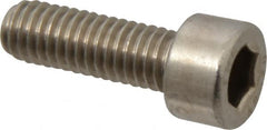 Value Collection - M6x1.00 Metric Coarse Hex Socket Drive, Socket Cap Screw - Grade 18-8 & Austenitic A2 Stainless Steel, Uncoated, Fully Threaded, 18mm Length Under Head - Benchmark Tooling