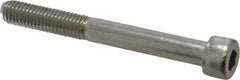 Value Collection - M8x1.25 Metric Coarse Hex Socket Drive, Socket Cap Screw - Grade 18-8 & Austenitic A2 Stainless Steel, Uncoated, Partially Threaded, 70mm Length Under Head - Benchmark Tooling