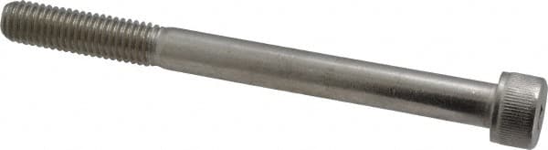 Value Collection - M8x1.25 Metric Coarse Hex Socket Drive, Socket Cap Screw - Grade 18-8 & Austenitic A2 Stainless Steel, Uncoated, Partially Threaded, 90mm Length Under Head - Benchmark Tooling