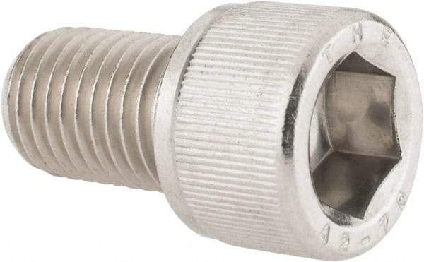 Value Collection - M16x2.00 Metric Coarse Hex Socket Drive, Socket Cap Screw - Grade 18-8 & Austenitic A2 Stainless Steel, Uncoated, Fully Threaded, 25mm Length Under Head - Benchmark Tooling