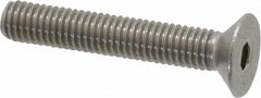 Value Collection - M5x0.80 Metric Coarse Hex Socket Drive, 90° Flat Screw - Grade 18-8 & Austenitic A2 Stainless Steel, Partially Threaded, 30mm OAL - Benchmark Tooling