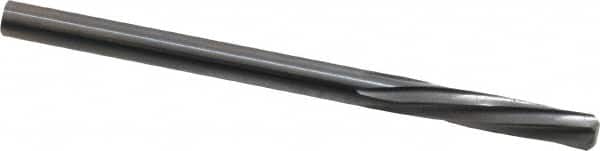 Magafor - 3.5204mm Solid Carbide 6 Flute Chucking Reamer - Spiral Flute, 0.1386" Straight Shank, 19/32" Flute Length, 2-1/4" OAL - Benchmark Tooling