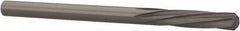 Magafor - 3.6398mm Solid Carbide 6 Flute Chucking Reamer - Spiral Flute, 0.1433" Straight Shank, 19/32" Flute Length, 2-1/4" OAL - Benchmark Tooling