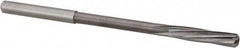 Magafor - 3.8811mm Solid Carbide 6 Flute Chucking Reamer - Spiral Flute, 0.158" Straight Shank, 3/4" Flute Length, 2-61/64" OAL - Benchmark Tooling