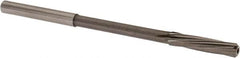 Magafor - 3.9497mm Solid Carbide 6 Flute Chucking Reamer - Spiral Flute, 0.158" Straight Shank, 3/4" Flute Length, 2-61/64" OAL - Benchmark Tooling