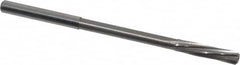 Magafor - 4.0208mm Solid Carbide 6 Flute Chucking Reamer - Spiral Flute, 0.158" Straight Shank, 3/4" Flute Length, 2-61/64" OAL - Benchmark Tooling