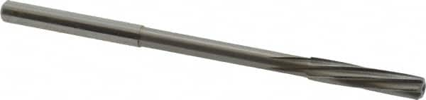 Chucking Reamer: 0.1598″ Dia, 2-61/64″ OAL, 3/4″ Flute Length, Straight Shank, Solid Carbide 6 Flute, RH