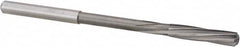 Magafor - 4.45mm Solid Carbide 6 Flute Chucking Reamer - Spiral Flute, 0.177" Straight Shank, 53/64" Flute Length, 3-5/32" OAL - Benchmark Tooling
