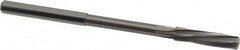 Magafor - 4.75mm Solid Carbide 6 Flute Chucking Reamer - Spiral Flute, 0.177" Straight Shank, 53/64" Flute Length, 3-5/32" OAL - Benchmark Tooling