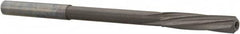 Magafor - 5.03mm Solid Carbide 6 Flute Chucking Reamer - Spiral Flute, 0.197" Straight Shank, 29/32" Flute Length, 3-25/64" OAL - Benchmark Tooling